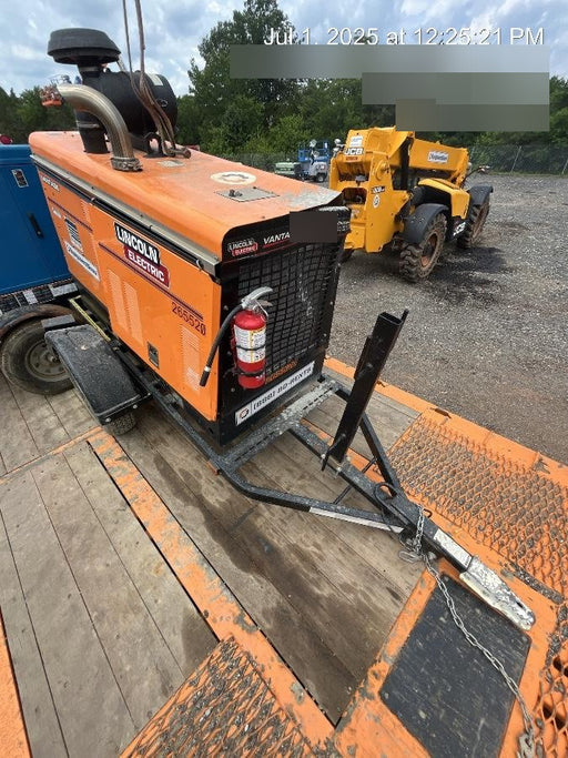 2022 Lincoln Electric Vantage 549X Crosslink Technology, Trailer Mounted, ES Decals, T3