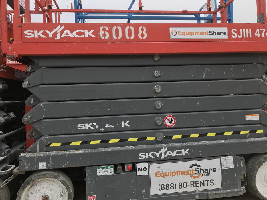 2017 Skyjack SJIII-4740 Skyjack SJ4740, Extended Warranty 5yr/5k hr