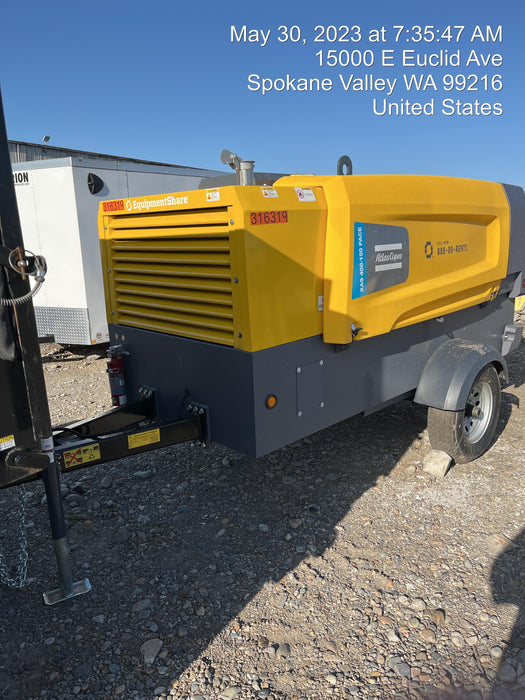 2023 ATLAS COPCO XAS 400-150 PACE