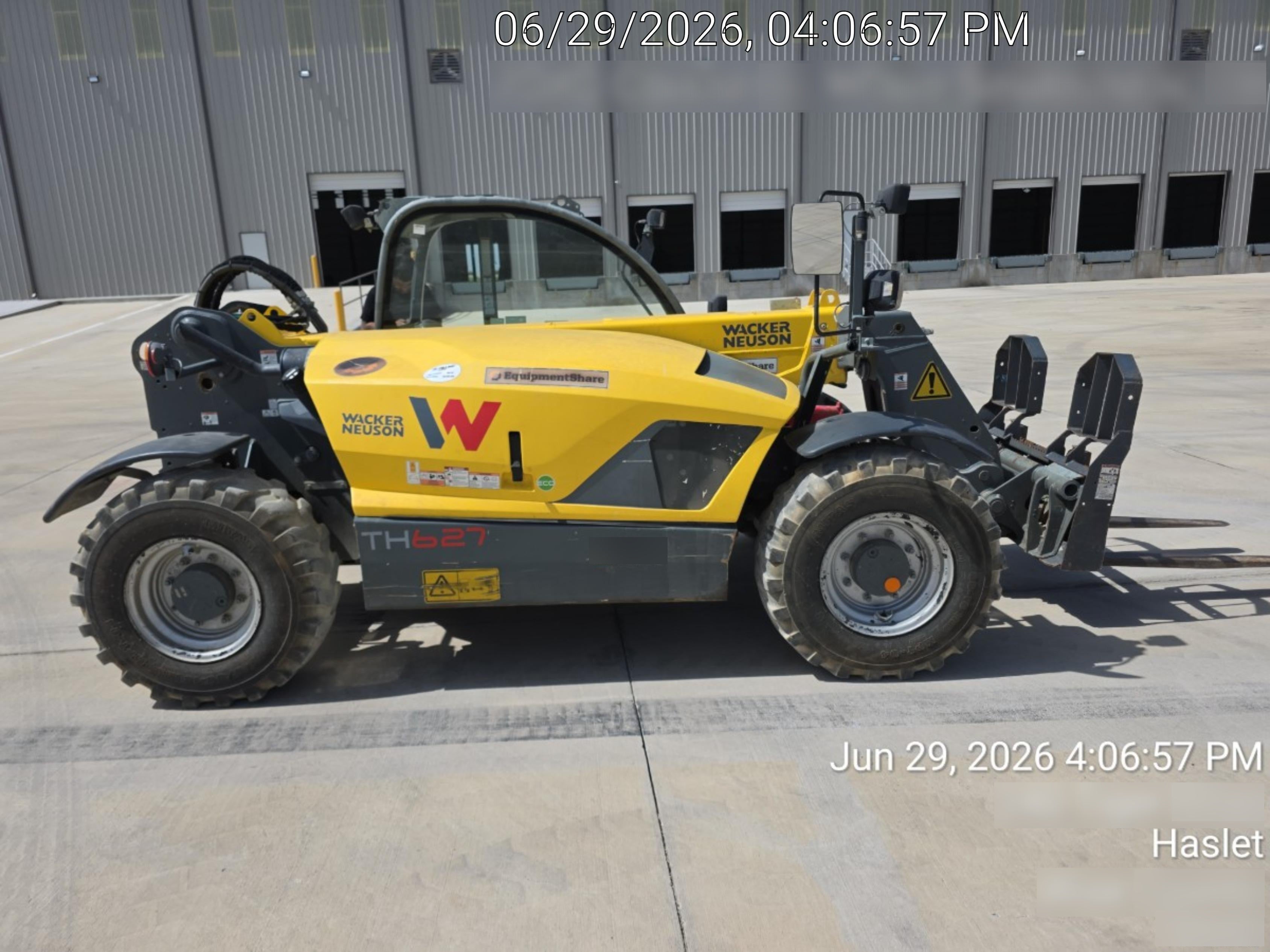 2019 WACKER NEUSON TH627