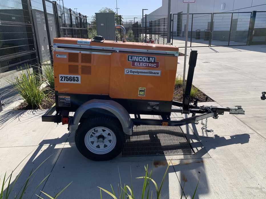 2022 Lincoln Electric LE400 Kubota V1505, Trlr, Cable Rack, Light Kit, ES Decals, T3