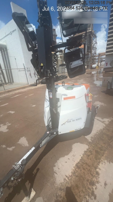 2023 Generac MLT2 Diesel, Flex Switch 120V Input, Powerzone Controller, 
(4) 320W LED Lights, 4kW Generator, 39.9 Gal Fuel Tank, 2" Ball, T3