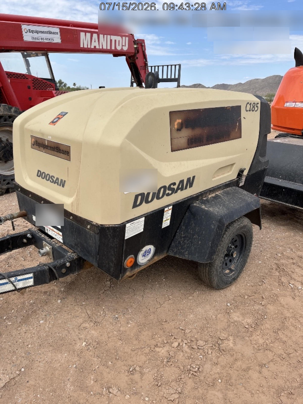 2019 DOOSAN C185WDO-T4F
