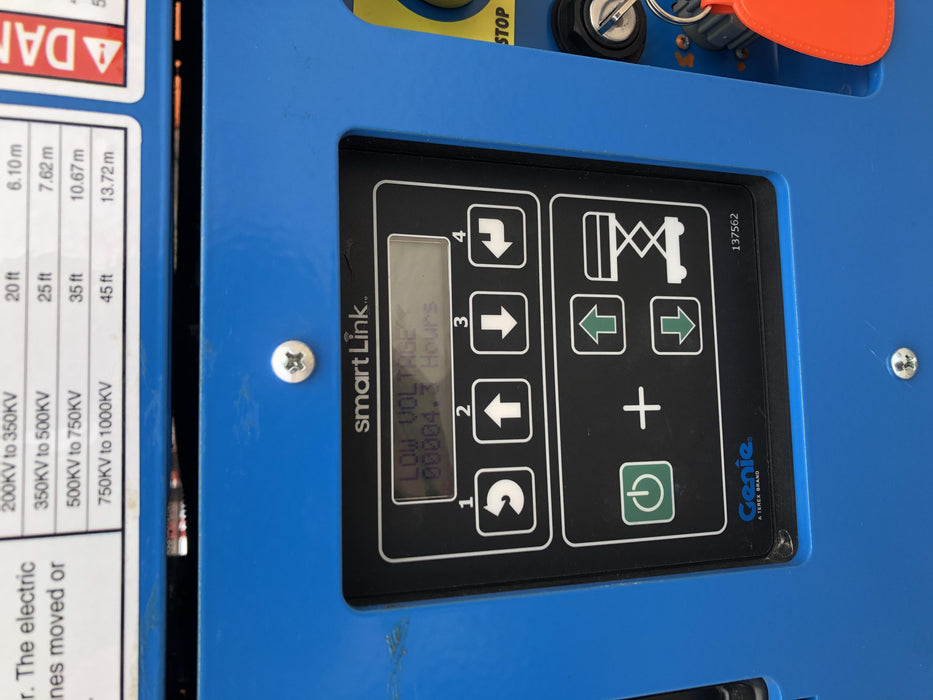 2019 Genie GS-1930 Fixed Rails with Chain Entry