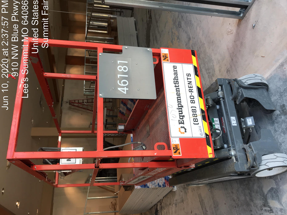 2019 Skyjack SJIII-3219 Standard Options, Trojan Batteries