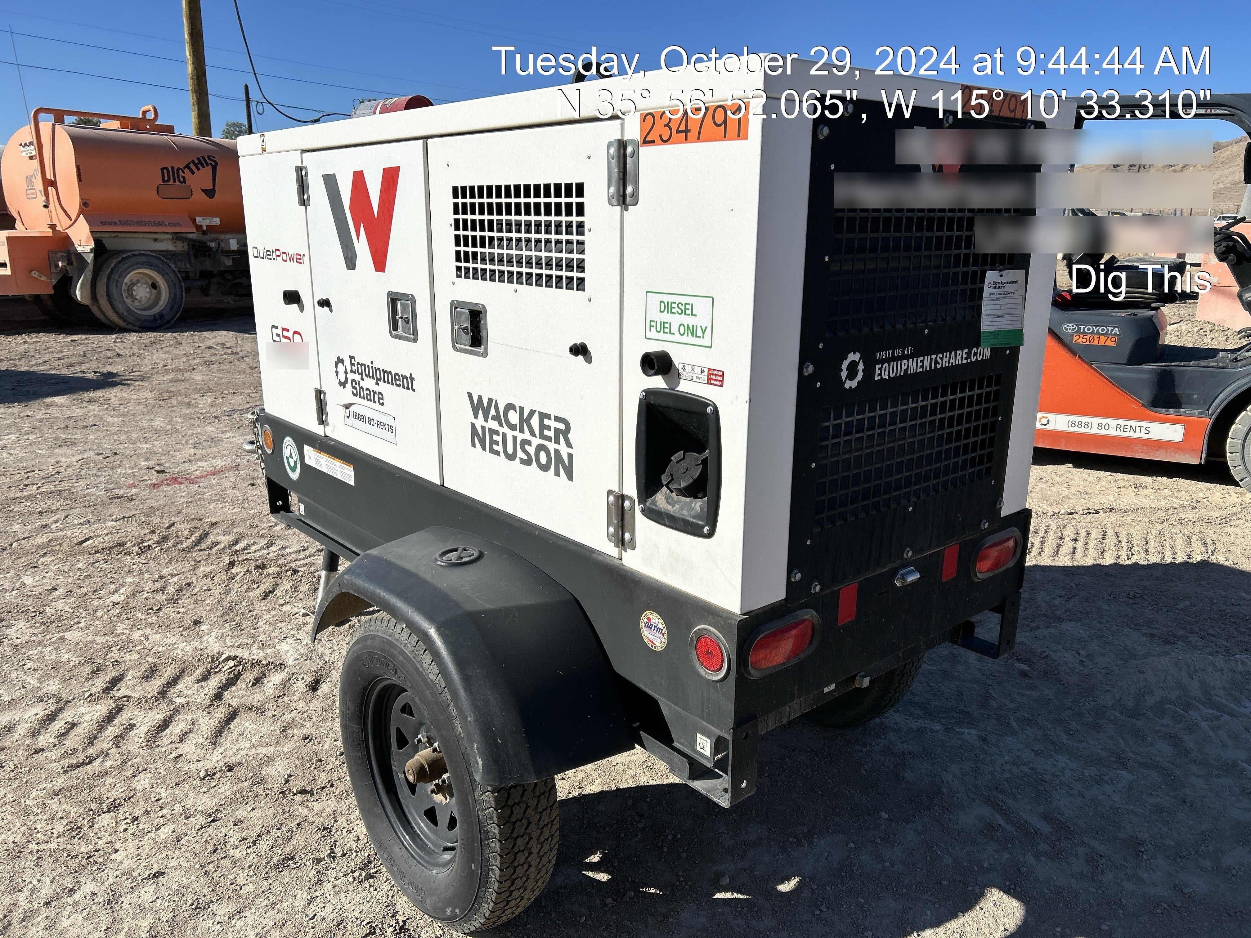 2022 WACKER NEUSON G50