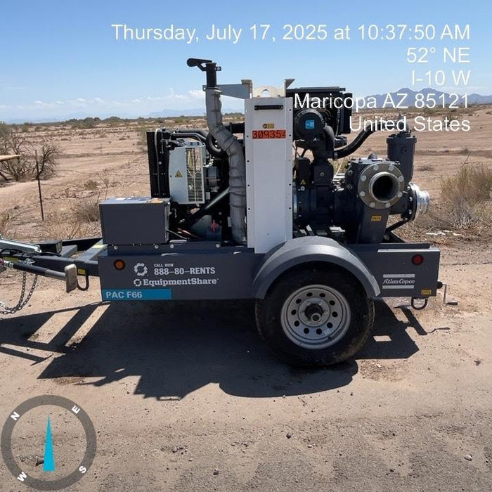 2023 ATLAS COPCO PAC F66 KD