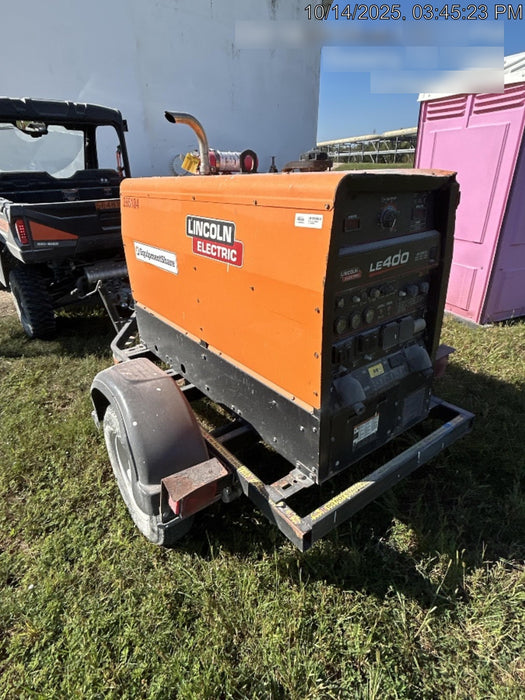 2022 Lincoln Electric LE400 Kubota V1505, Trlr, Cable Rack, Light Kit, ES Decals, T3