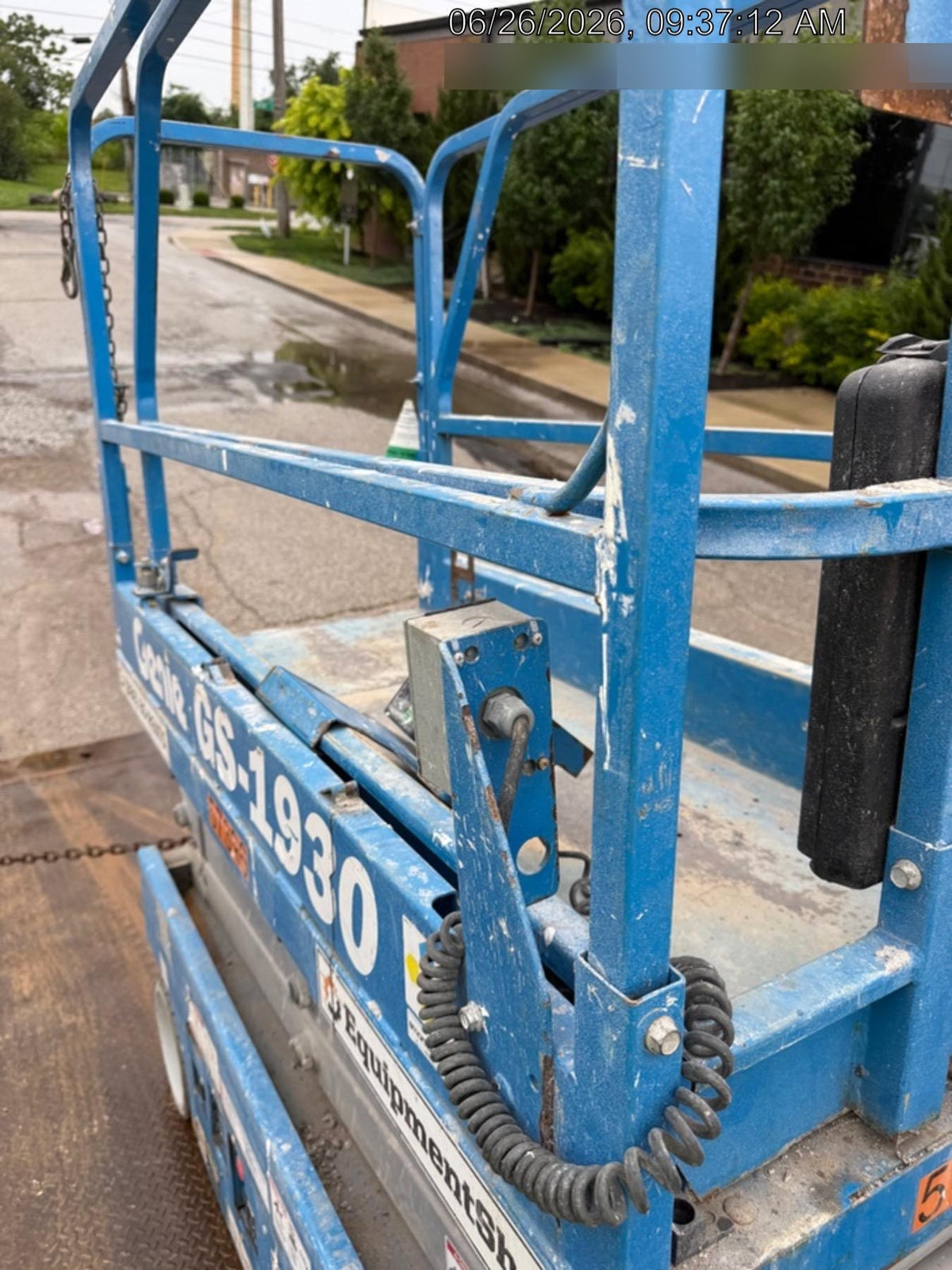 2016 Genie GS-1930 Standard Rental Specs