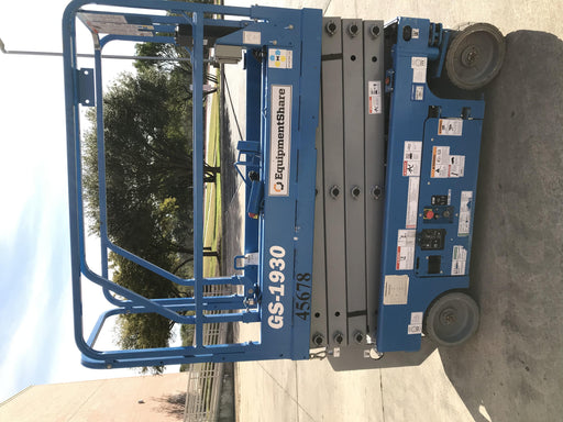 2019 Genie GS-1930 Fixed rails with chain Entry