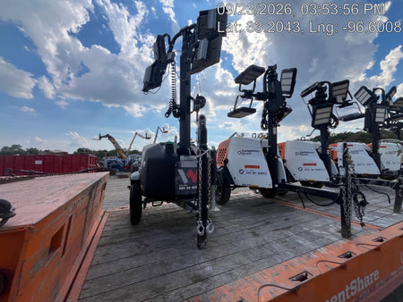 2024 Generac MLT2 Diesel, Flex Switch 120V Input, Powerzone Controller, 
(4) 320W LED Lights, 4kW Generator, 39.9 Gal Fuel Tank, 2" Ball, T3