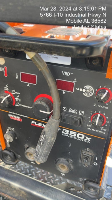 2021 LINCOLN ELECTRIC FLEXTEC 350X