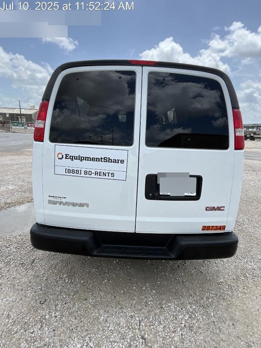 2023 GMC Savana 3500 - Rental