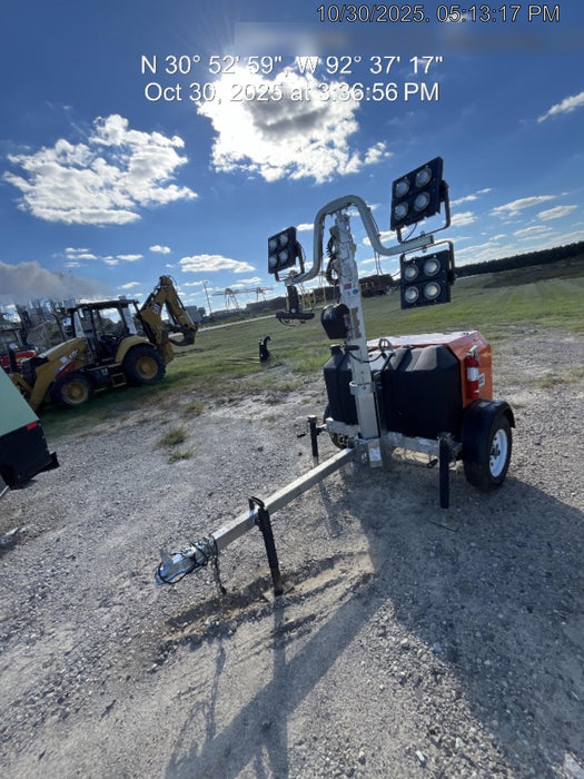 2024 Wanco WLTT-4MM4K Diesel, Deep Sea Controller, Shore Power Plug, Auto Start, (4) 350W LED Floodlights, 4kW Generator, 60 Gal Fuel Tank, 2" Ball, T3