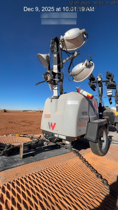 2018 Wacker Neuson LTV6L-MH Wacker Neuson LTV6L Mobile Light Tower w/Fuel Level Sensor Installed