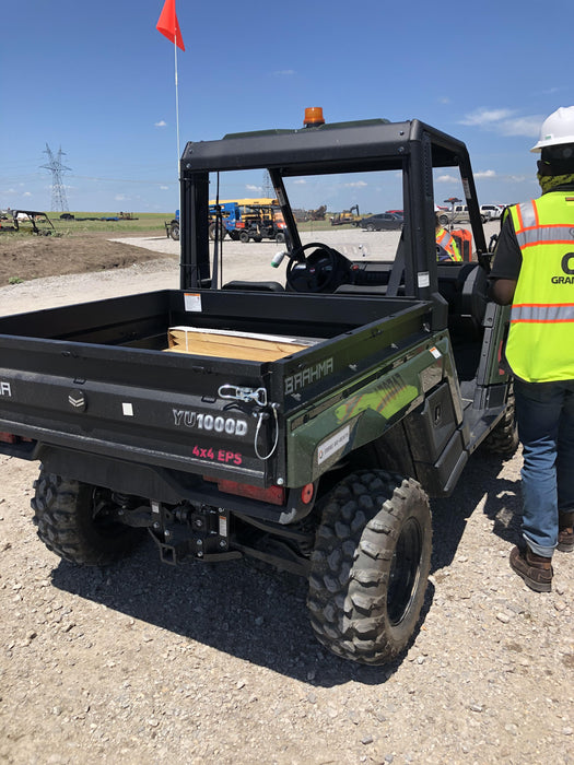 2021 Yanmar YU1000 Canopy, Steel Wheel, Poly WindShield, Beacon, Backup Alarm