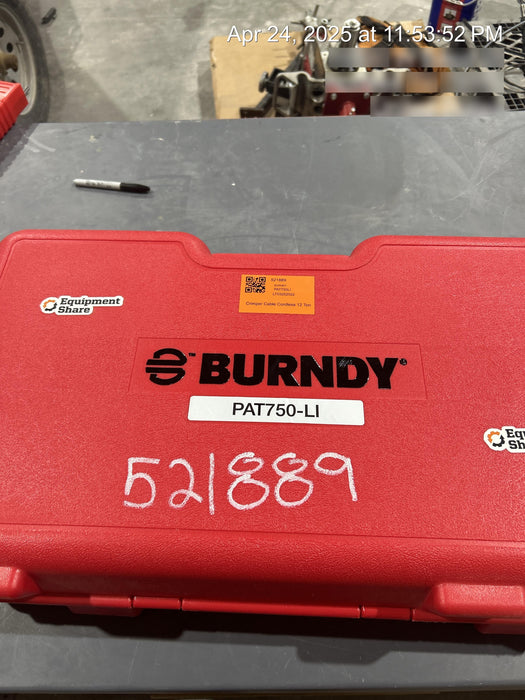 2025 BURNDY PAT750LI