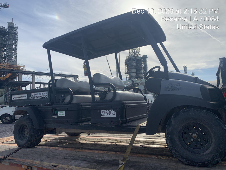 2022 Club Car CA1700D Canopy, Diesel, 4 Passenger