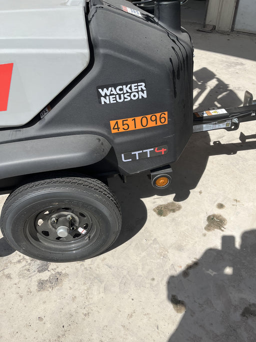 2024 Wacker Neuson LTT4 Diesel, Kohler KDW702, Deep Sea Controller, Auto Start, LED 320W, Bypass Outlet, T3
