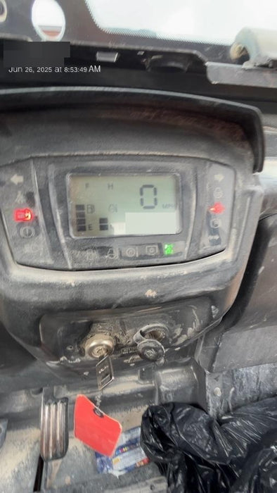 Kubota RTV-X1140W-H 4wd Utility Cart, LED Strobe, Windshield Tempered Glass, Pastic Canopy, Wire Harness Kit, Backup Alarm