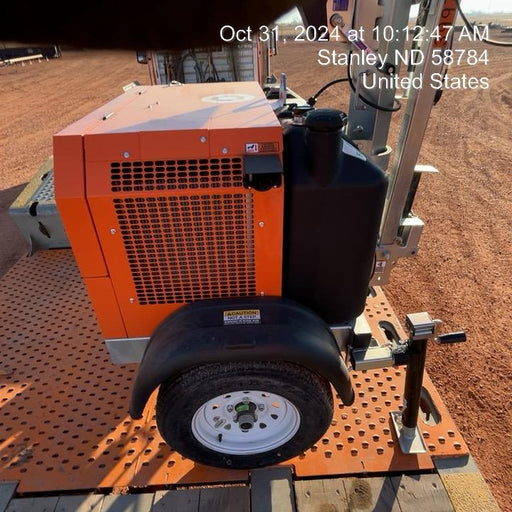 2024 Wanco WLTT-4MM4K Diesel, Deep Sea Controller, Shore Power Plug, Auto Start, (4) 350W LED Floodlights, 4kW Generator, 60 Gal Fuel Tank, 2" Ball, T3