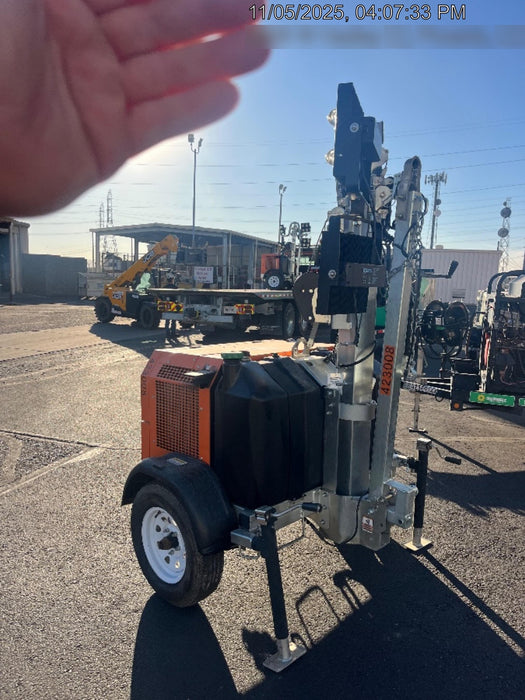 2024 Wanco WLTT-4MM4K Diesel, Deep Sea Controller, Shore Power Plug, Auto Start, (4) 350W LED Floodlights, 4kW Generator, 60 Gal Fuel Tank, 2" Ball, T3