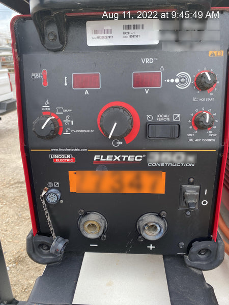 2020 LINCOLN ELECTRIC FLEXTEC 350X