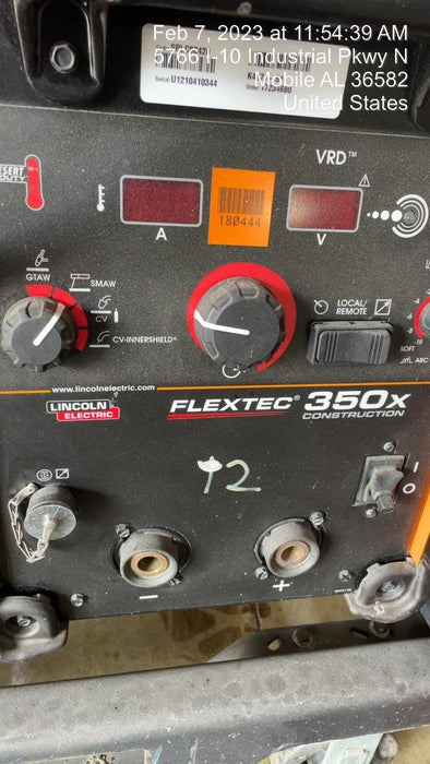 2021 LINCOLN ELECTRIC FLEXTEC 350X