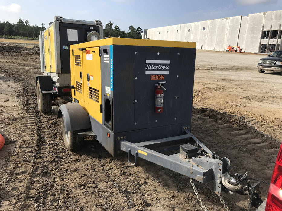 2020 ATLAS COPCO PAS 100 HF CS Enclosed
