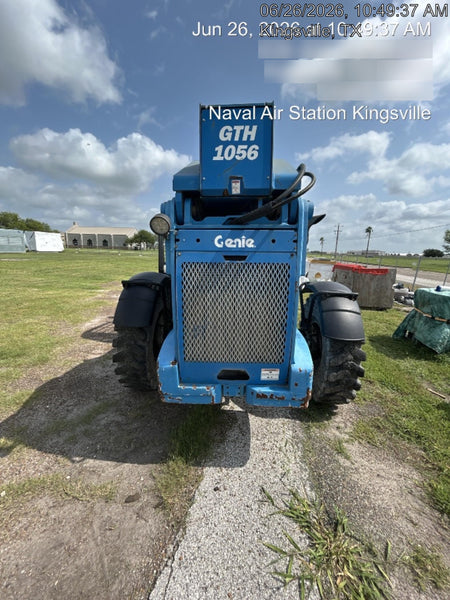 2017 Genie GTH-1056 Solid Tires, 60" carriage, Light Kit, Open ROPS, Flashing Beacon