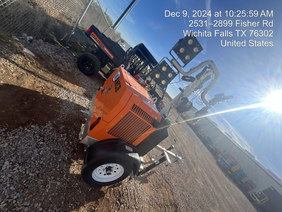 2024 Wanco WLTT-4MM4K Diesel, Deep Sea Controller, Shore Power Plug, Auto Start, (4) 350W LED Floodlights, 4kW Generator, 60 Gal Fuel Tank, 2" Ball, T3