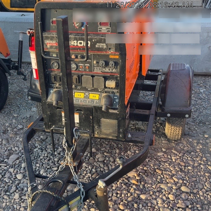 2022 Lincoln Electric LE400 Kubota V1505, Trlr, Cable Rack, Light Kit, ES Decals, T3