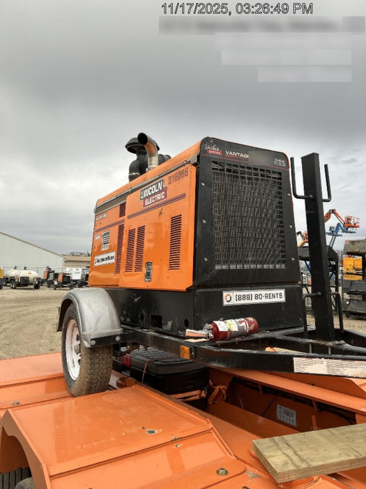 2023 Lincoln Electric Vantage 549X Crosslink Technology, Trailer Mounted, ES Decals, T3