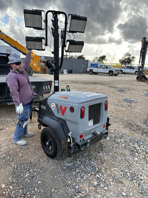 2024 Wacker Neuson LTT4 Diesel, Kohler KDW702, Deep Sea Controller, Auto Start, LED 320W, Bypass Outlet, T3