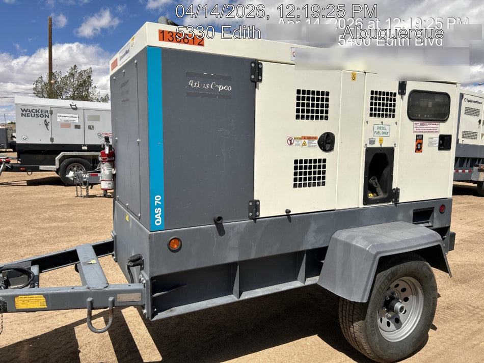 2021 ATLAS COPCO QAS 70