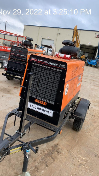 2021 Lincoln Electric Vantage 549X Ready Pak 3, ORANGE (includes trailer, cable rack, fender light kit)