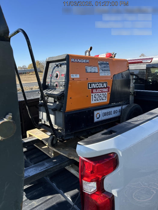 2021 Lincoln Electric Ranger 305 LPG LPG One-Pak (includes undercarriage, tank holder & tank strap) ORANGE