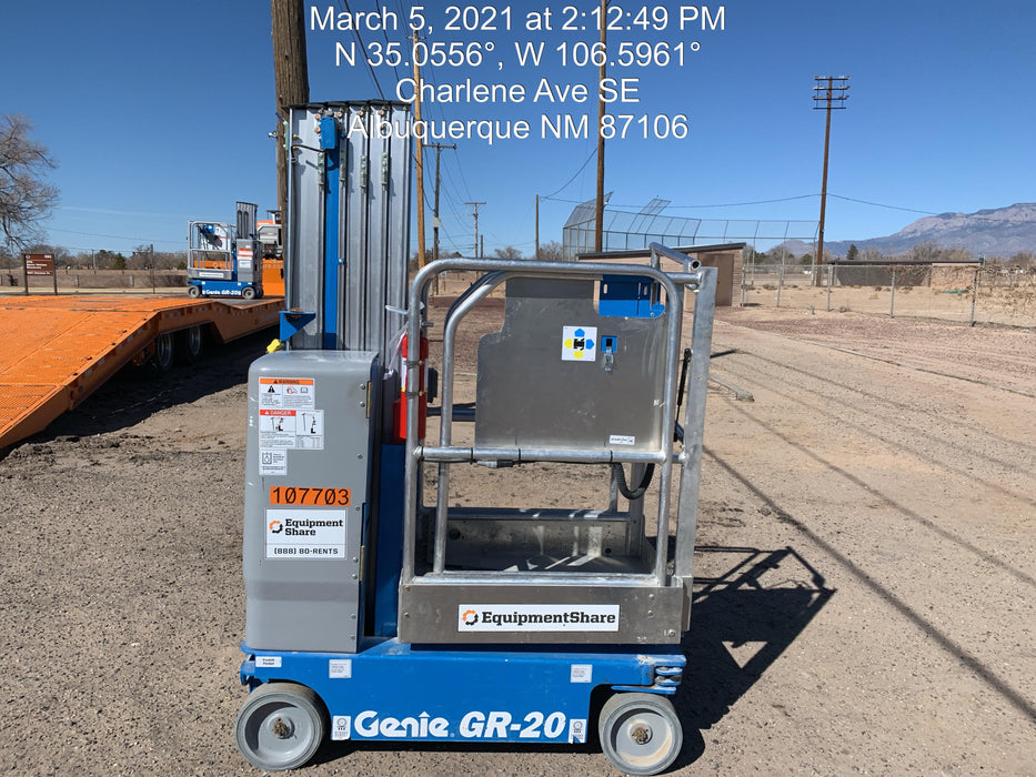 2020 GENIE GR-20