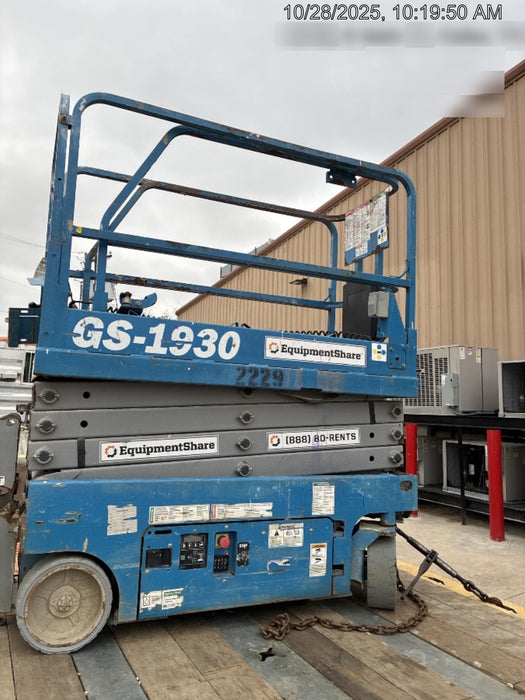 2016 Genie GS-1930 Genie GS1930 Scissor Lift