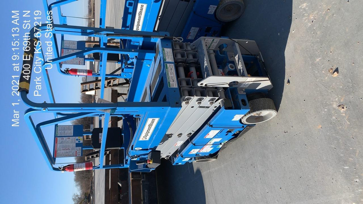 2020 Genie GS-1930 Fixed rails with chain entry gate - Pre A92.20