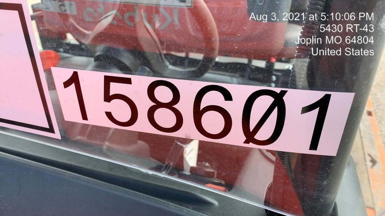 2021 Kubota RTV-X1140W-H Plastic Canopy, Windshield Acrylic Clear, LED Strobe Light, Wire Harness Kit, Back up Alarm