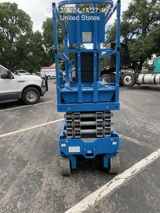 2020 Genie GS-1930 Solid Non Marking Tires, Beacon, Folding rails with half height swing gate