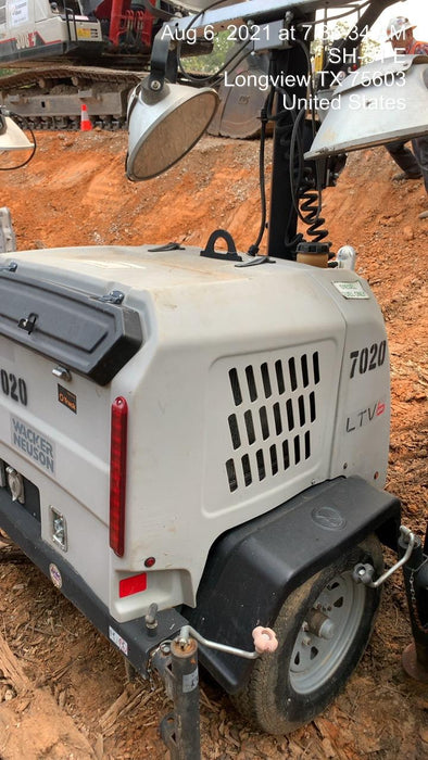 Wacker Neuson LTV6K-MH Wacker Neuson LTV6K Light Tower w/Kubota Engine