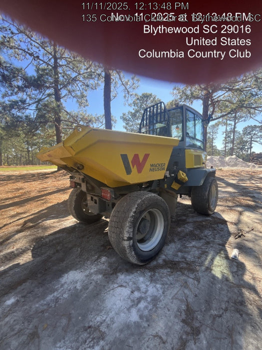 2025 WACKER NEUSON DV605 Cab Turf Tires