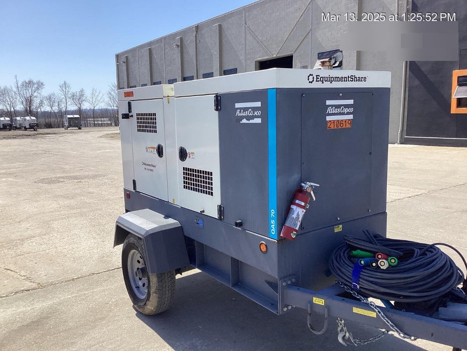 2022 ATLAS COPCO WAGNER QAS 70