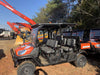 2022 Kubota RTV-X1140W-H Plastic Canopy, Windshield Acrylic Clear, LED Strobe Light, Wire Harness Kit, Back up Alarm