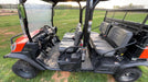 2022 Kubota RTV-X1140W-H Plastic Canopy, Windshield Acrylic Clear, LED Strobe Light, Wire Harness Kit, Back up Alarm