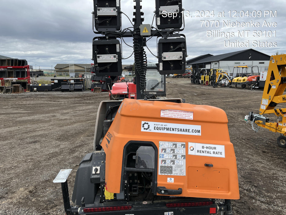 2023 Generac MLT2 Diesel, Flex Switch 120V Input, Powerzone Controller, (4) 320W LED Lights, 4kW Generator, 39.9 Gal Fuel Tank, 2" Ball, T3