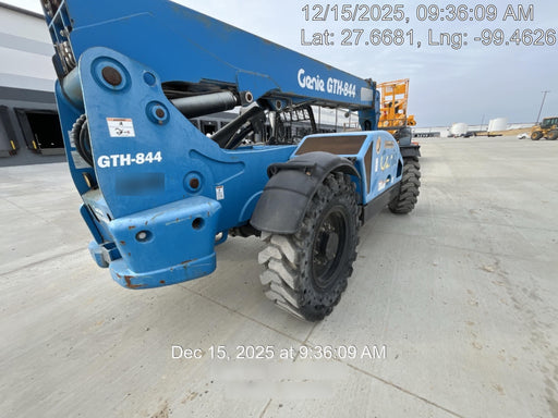 2018 Genie GTH-844 Genie GTH-844 w/ROPS, Work Lights, Solid Tires, RH Cab Mesh, Beacon, 60" Carriage and Forks