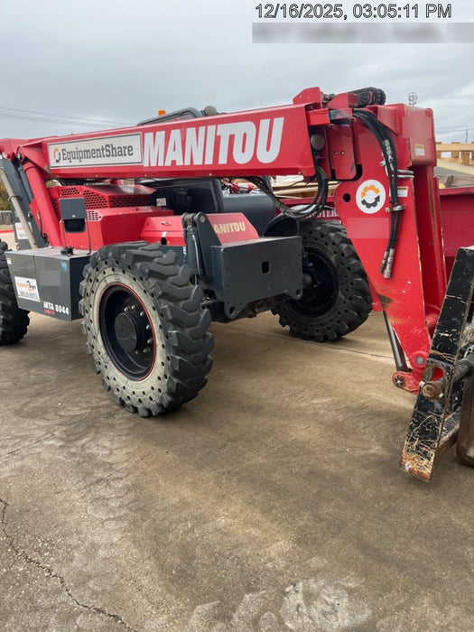 2018 Manitou MTA8044 MTA 8044 - 74 HP T4, Canopy, Worklights/Strobe, Beacon, 66" Carriage, 48" Forks, Solid Tires, Lift Hook, Aux Hydraulics
